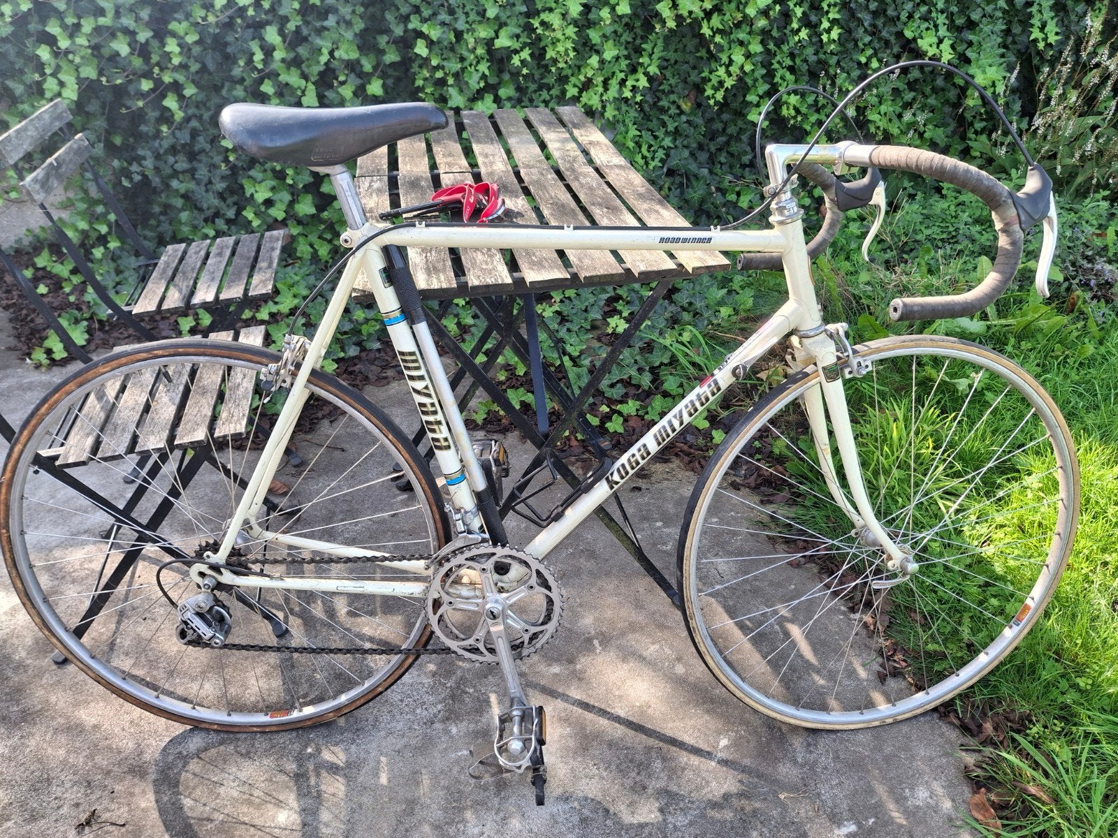 retro koersfiets koga miyata roadwinner 58, Frein sur jante, Koga miyata, Années 60 ou plus récent, Enlèvement