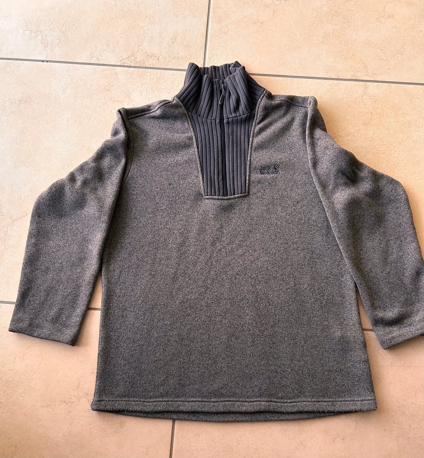 Pull Jack Wolfskin pour homme - taille XXL, Enlèvement ou Envoi, Porté, Taille 56/58 (XL), Gris