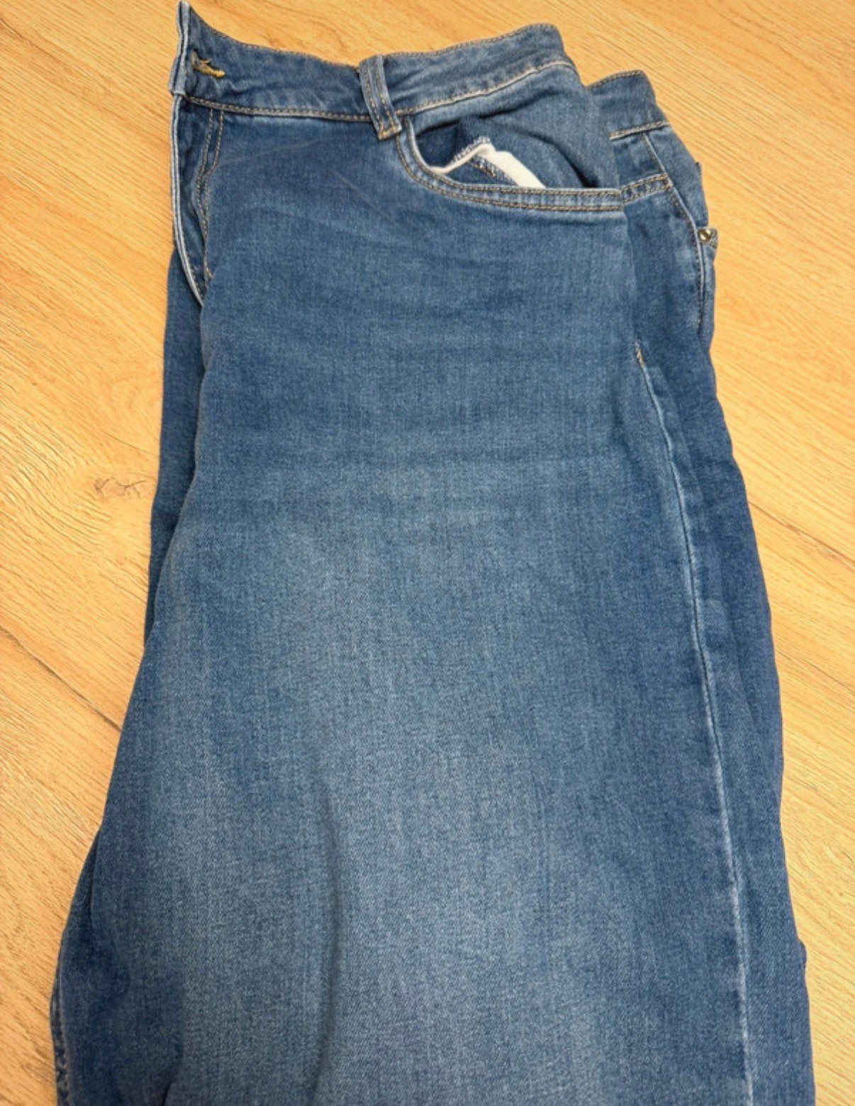 LolaLiza Jeans Donkerblauw Maat 46 Skinny Fit, Ophalen of Verzenden, Gedragen, Blauw, Overige jeansmaten