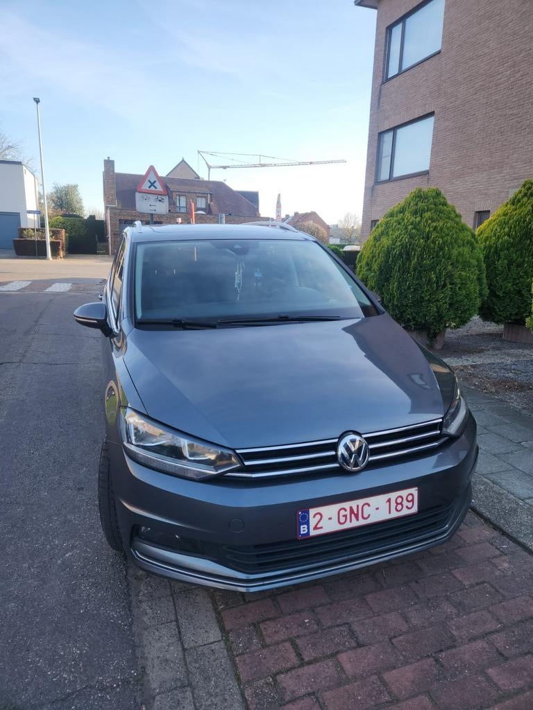 Touran 2019 diesel automaat, Autos, Volkswagen, Argent ou Gris, Achat, Euro 6, Noir