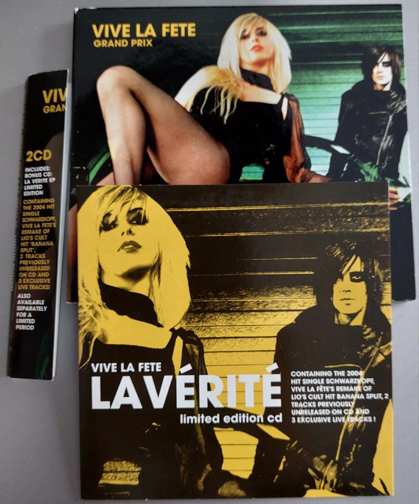 Vive la fête: grand prix / la vérité (2cd, ltd), Ophalen of Verzenden, 2000 - 2009, Zo goed als nieuw