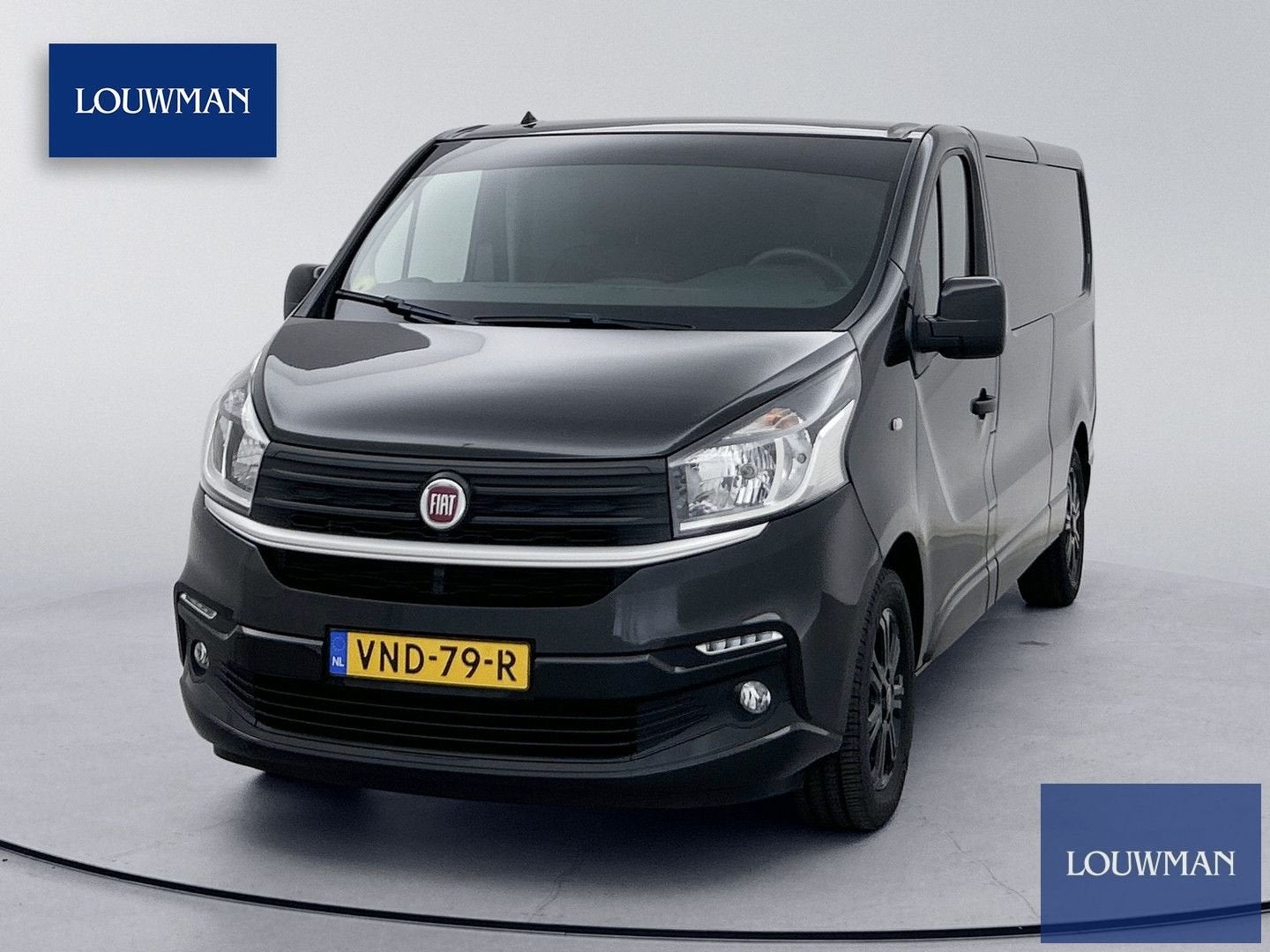 Fiat Talento 2.0 MultiJet L2H1 Business Pro DC 145pk Trekhaa, Auto's, Zwart, Bedrijf, Parkeersensor, Onderhoudsboekje