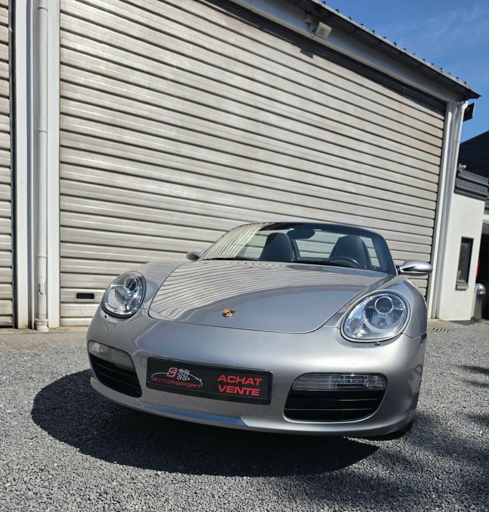 Porsche Boxster 987 2.7 93000 km carnet, Auto's, Sound system, Achterwielaandrijving, Cabriolet, Leder