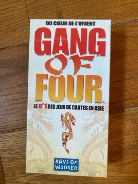 GANG OF FOUR - super jeu de cartes - état neuf VF, Enlèvement ou Envoi