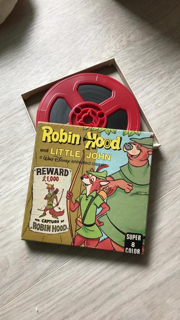 'Robin Hood and Little John’ 8mm film, Ophalen, 8mm film