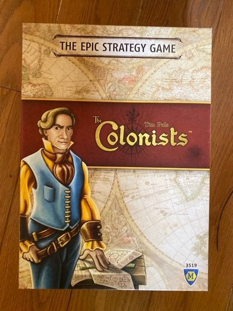 THE COLONISTS - Mayfair strategiespel - nieuwstaat, Verzenden