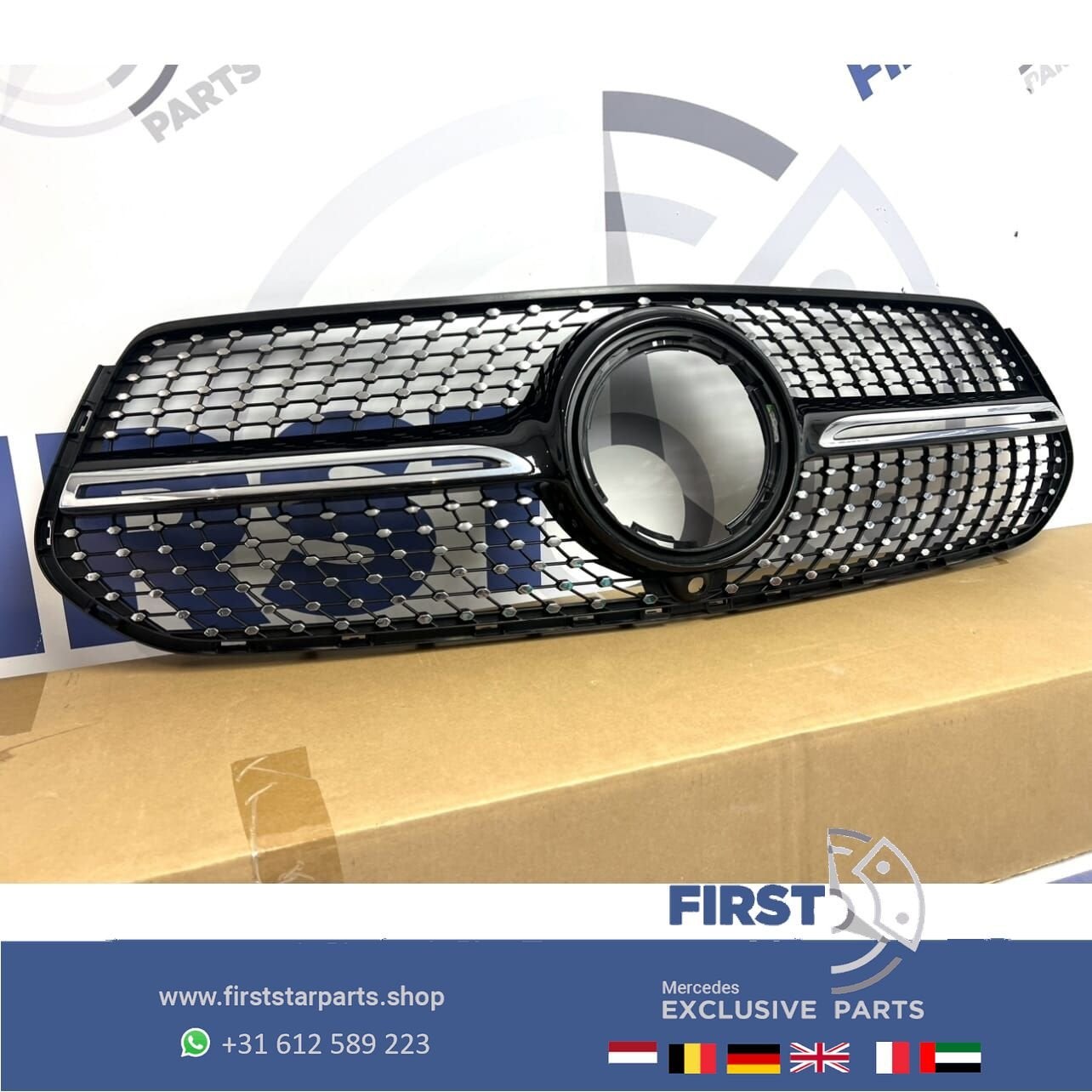 W167 V167 C167 GLE AMG DIAMOND GRIL 2019-2024 DIAMANT VOORBU