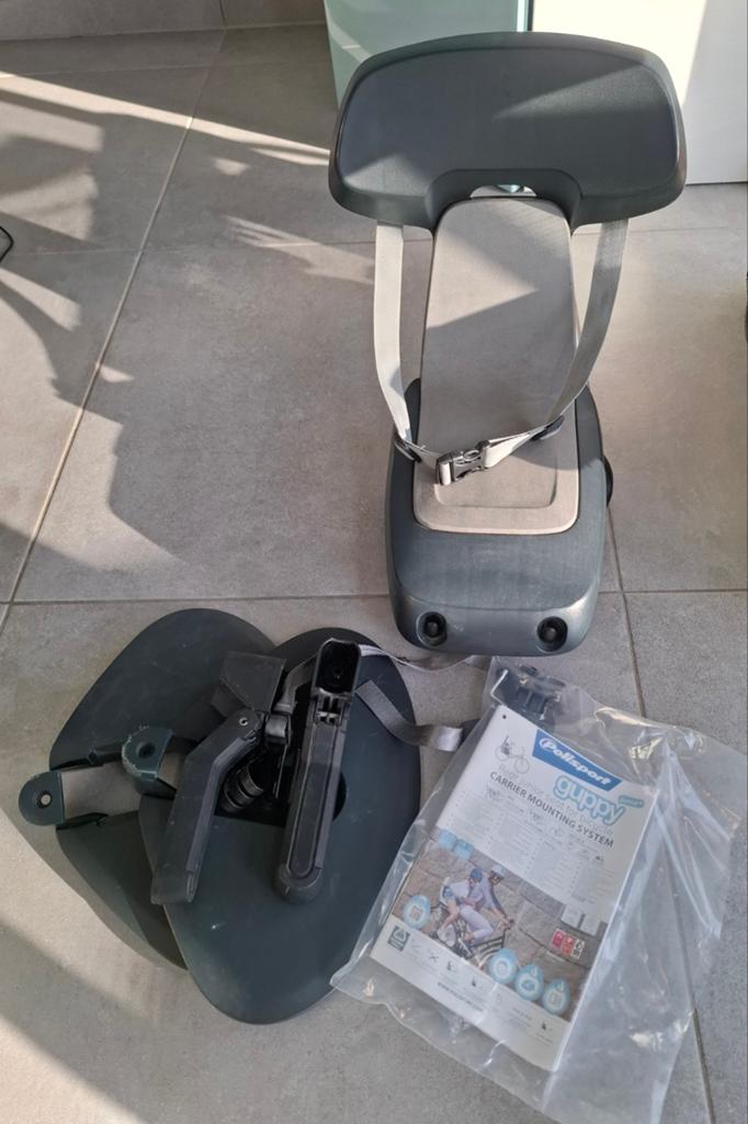 Kinderzitje voor fiets, Fietsen en Brommers, Fietsaccessoires | Fietsstoeltjes, Achterzitje, Guppy, Ophalen, 15 t/m 25 kg