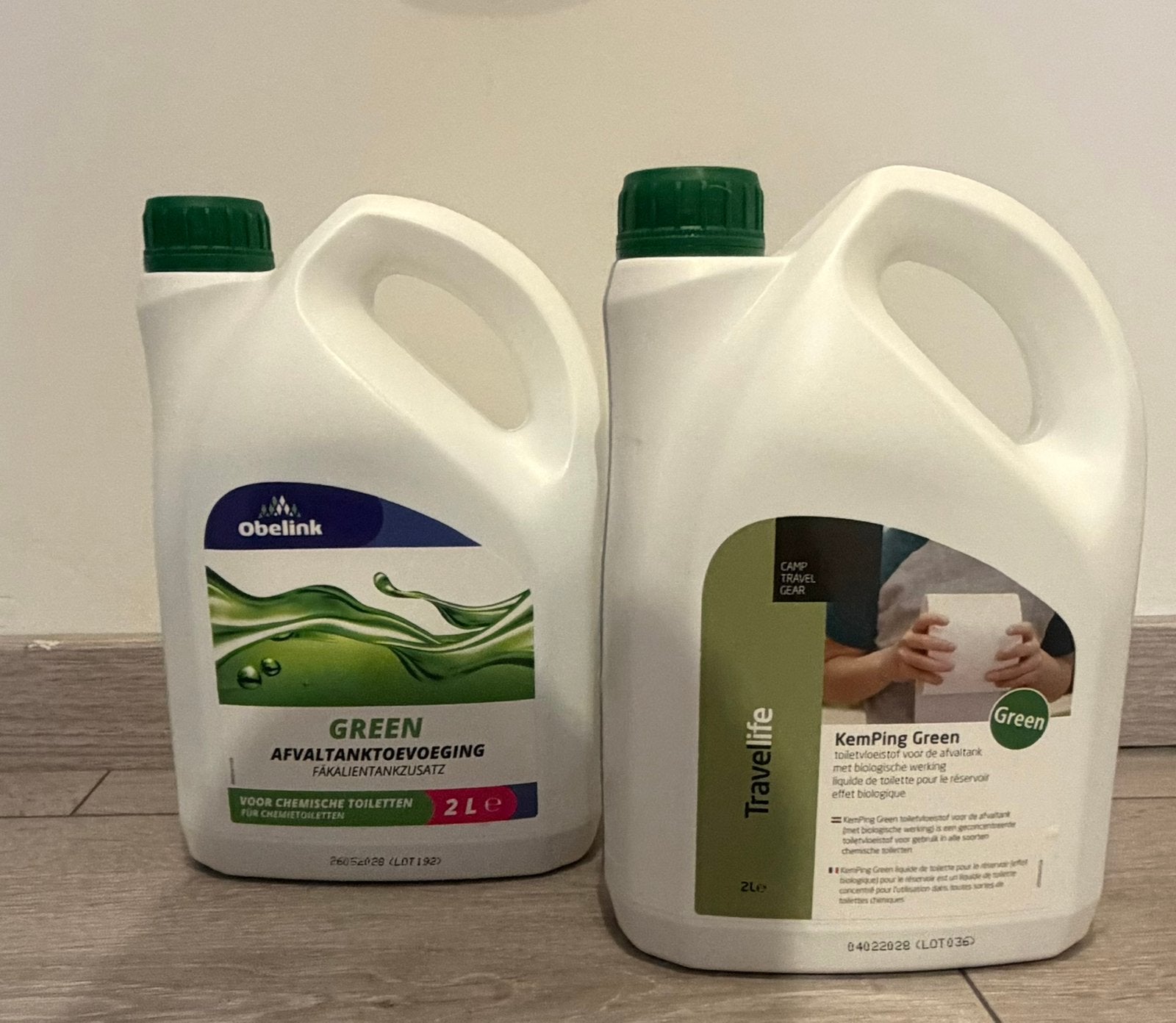 Toiletvloeistof green voor camper, kamping, Ophalen of Verzenden, Nieuw