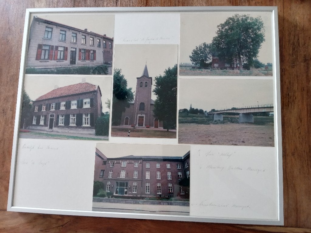 Foto lijst Maaseik en Roosteren, Verzamelen, Foto's en Prenten, Ophalen, Zo goed als nieuw, Gebouw, Foto