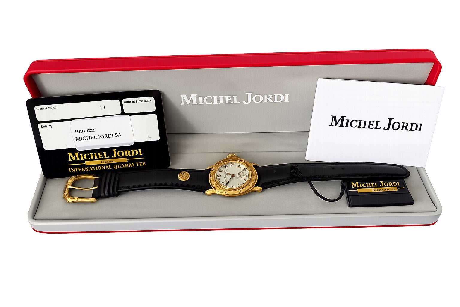 Zeldzaam Michel Jordi UEFA Euro 2000 Horloge, Handtassen en Accessoires, Horloges | Dames, Overige merken, Overige materialen