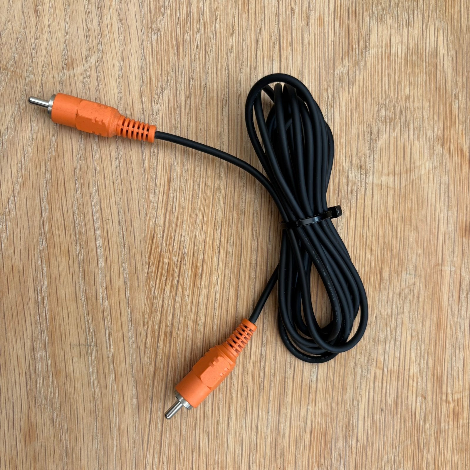 Tulp/RCA coax kabel 2m digitale audio RCA male orange x2, Verzenden, Zo goed als nieuw