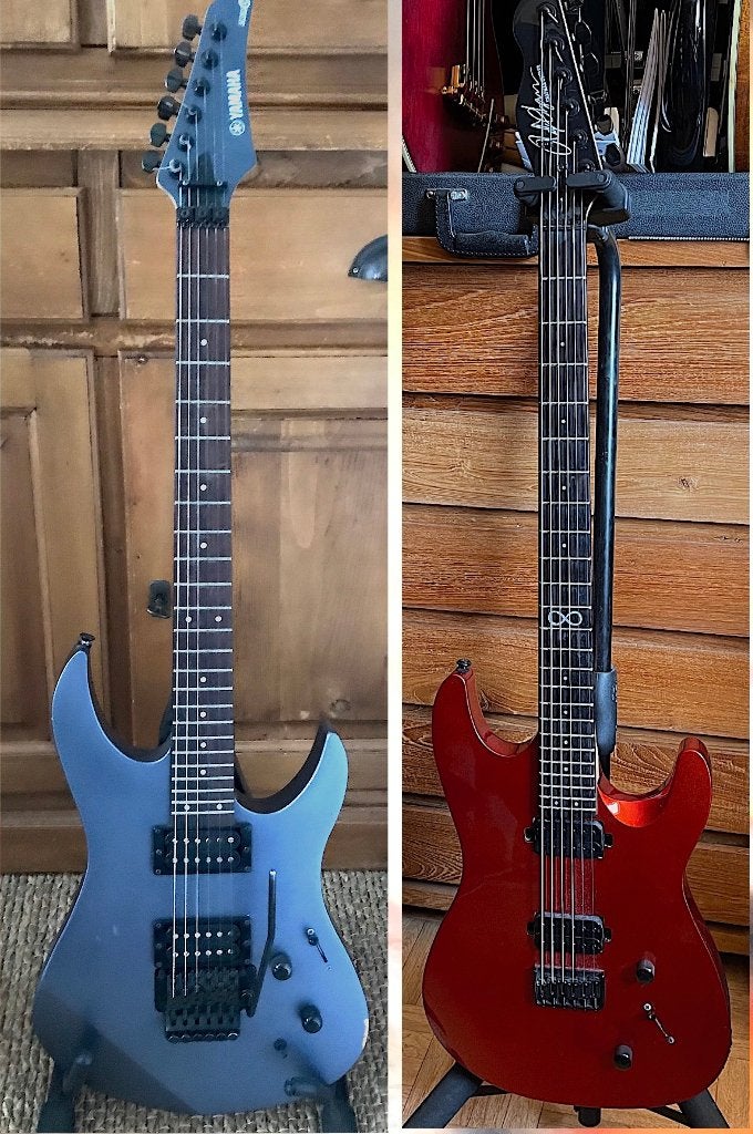 baritone gitaren Chapman & Yamaha, Ophalen of Verzenden, Gebruikt, Solid body, Overige merken