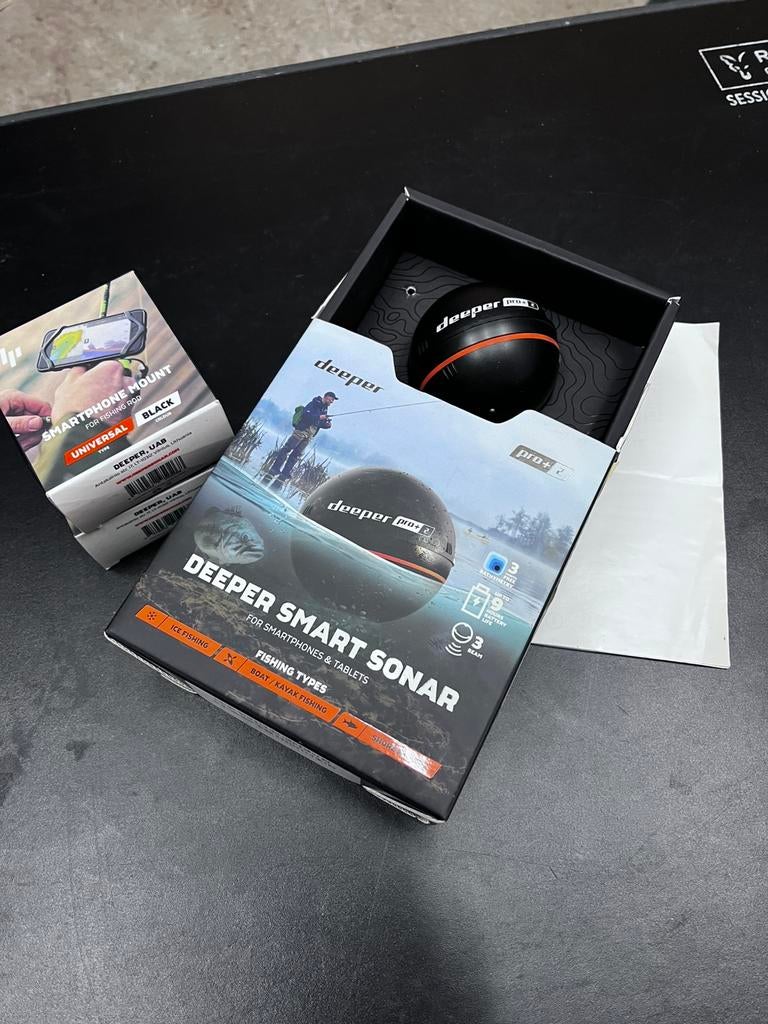 Deeper Smart sonar pro+ 2, Watersport en Boten, Ophalen, Zo goed als nieuw
