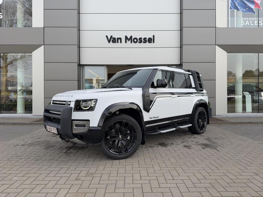Land Rover Defender 110 D250 SE AWD (bj 2025, automaat), Automaat, Gebruikt, Wit, Leder