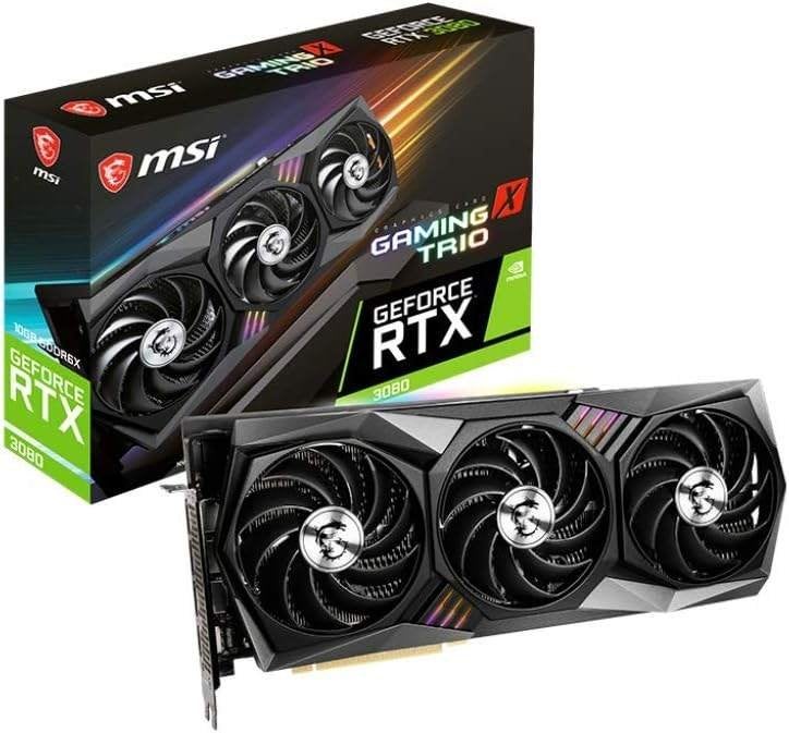 MSI RTX 3080 Gaming X Trio 10G, Computers en Software, Ophalen of Verzenden, Gebruikt, Nvidia