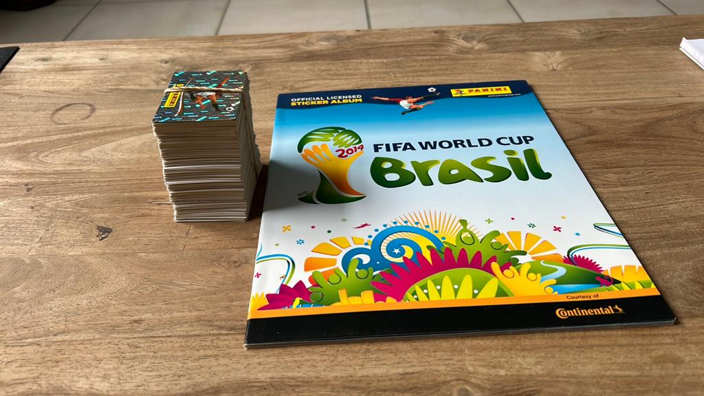Panini bresil 2014, Collections, Plus, Enlèvement