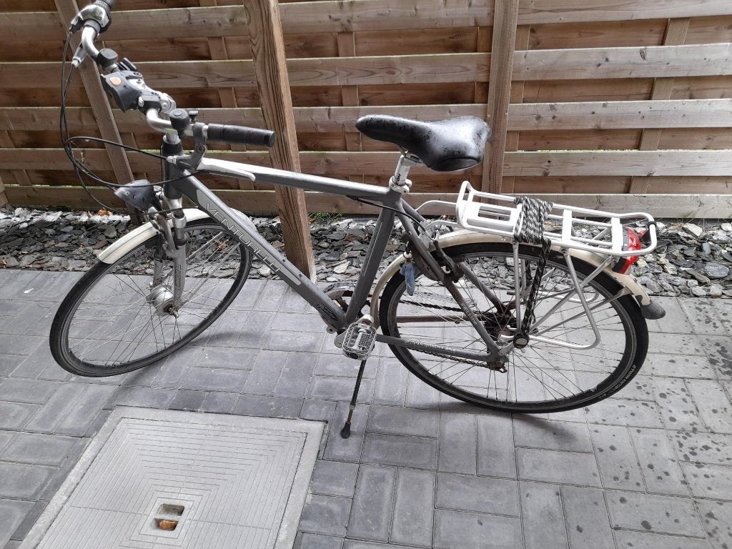 fiets Venturelli, Gebruikt, Velgrem, Versnellingen, 49 tot 53 cm