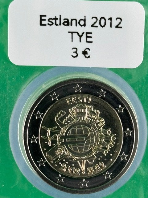 Herdenkingsmunten Estland, Enlèvement ou Envoi, Estonie, 2 euros, Monnaie en vrac