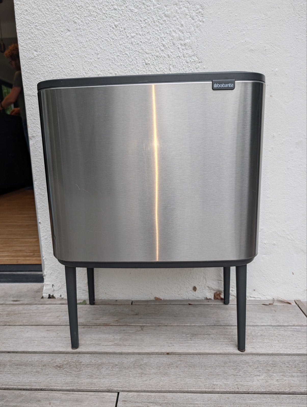 Bo touch bin Brabantia 3*11liter Matt steel, Huis en Inrichting, Ophalen