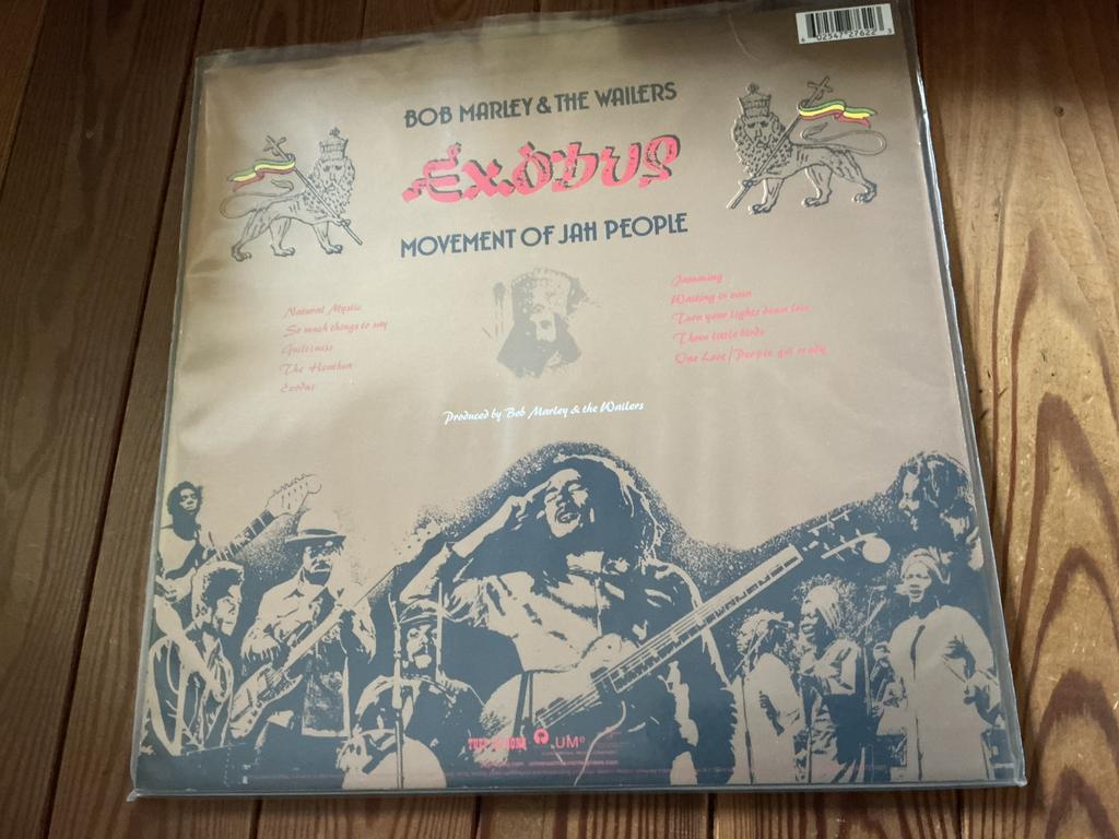 LP Bob Marley & the Wailers - Exodus, Cd's en Dvd's, Ophalen of Verzenden, Zo goed als nieuw