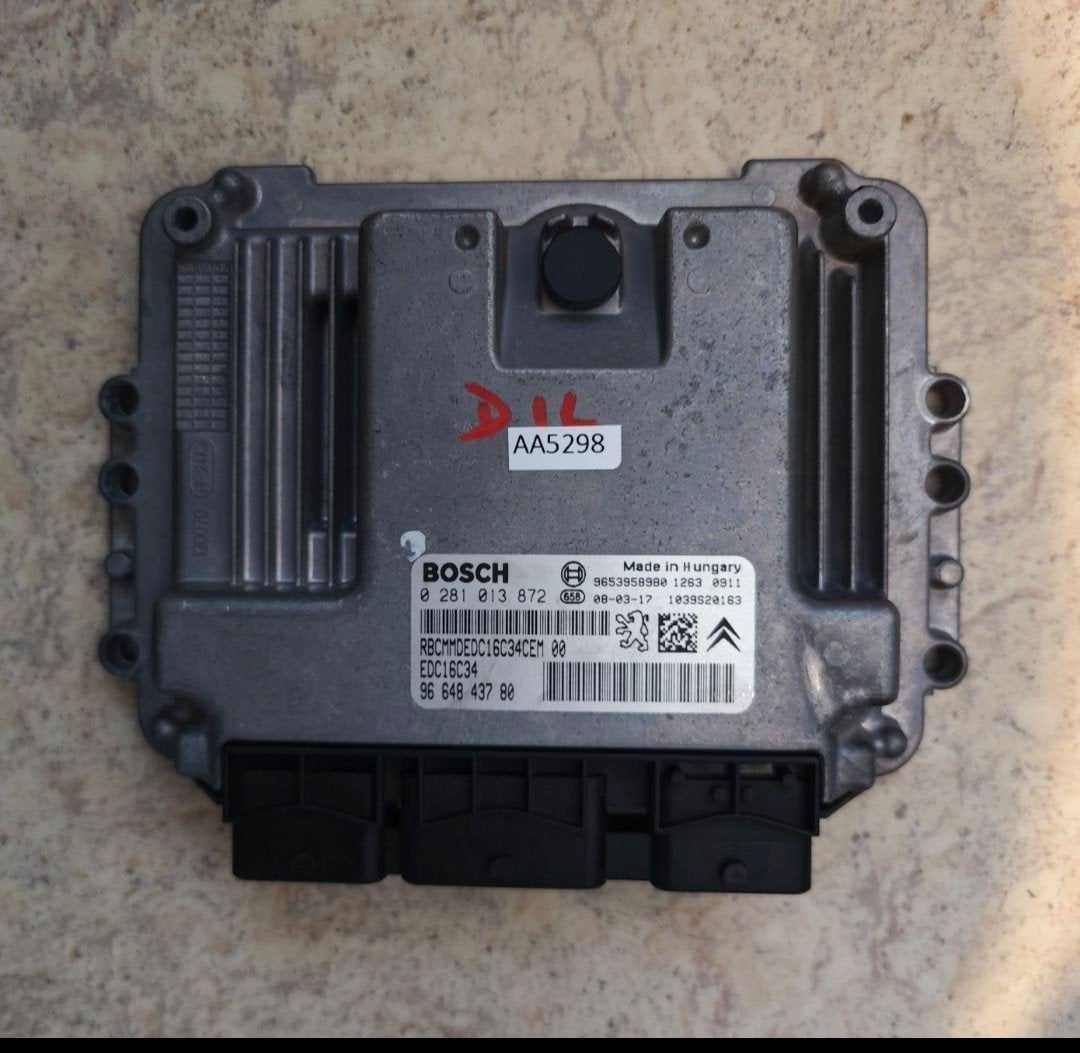 Calculateur moteur BOSCH EDC16C34, Autos : Pièces & Accessoires, Électronique & Câbles, Enlèvement, Utilisé, Citroën