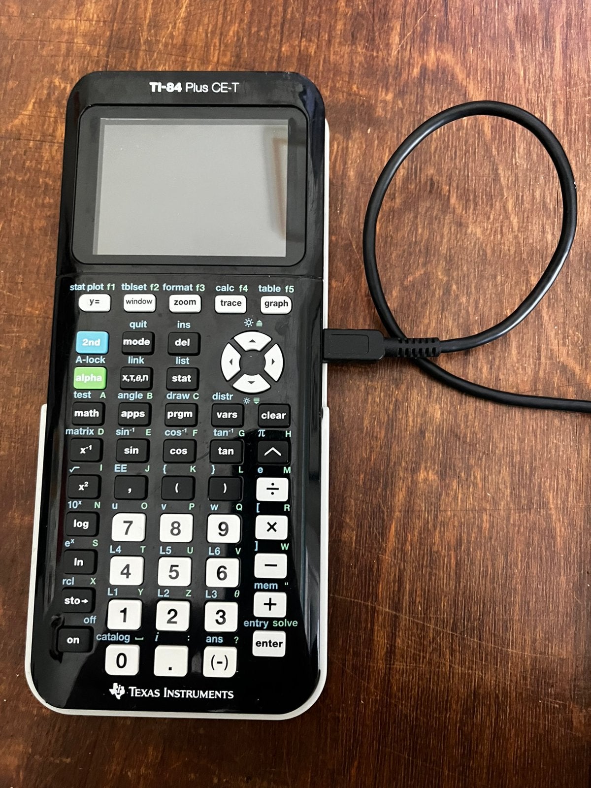 TI-84 Plus CE-T Grafisch Rekenmachine, Diversen, Ophalen, Grafische rekenmachine, Zo goed als nieuw