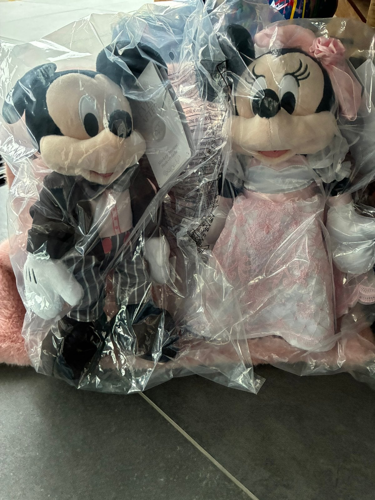 Nouveaux mariés Disney, Collections, Disney, Neuf, Peluche, Mickey Mouse, Enlèvement ou Envoi