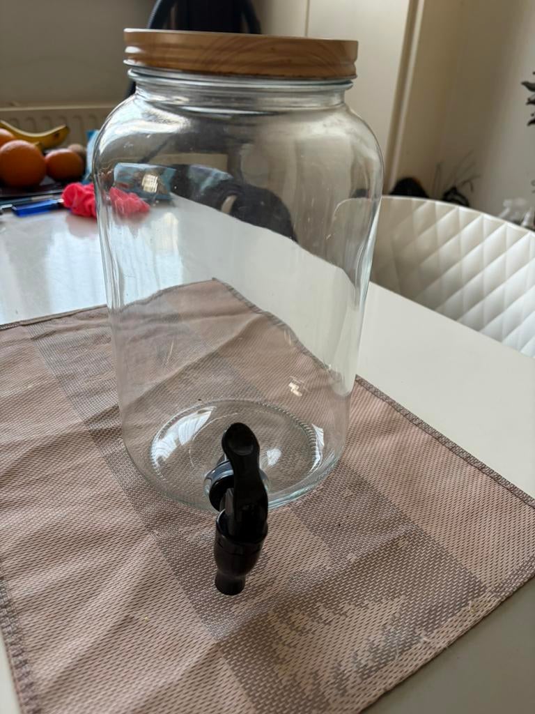 Cruche en verre, Enlèvement ou Envoi, Comme neuf, Verre