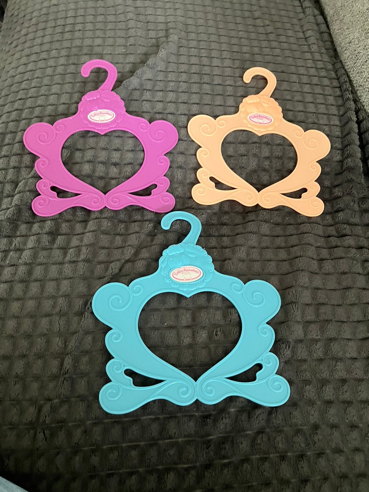 3 kleerhangers baby Annabell zapf creation voor pop, Ophalen of Verzenden, Zo goed als nieuw