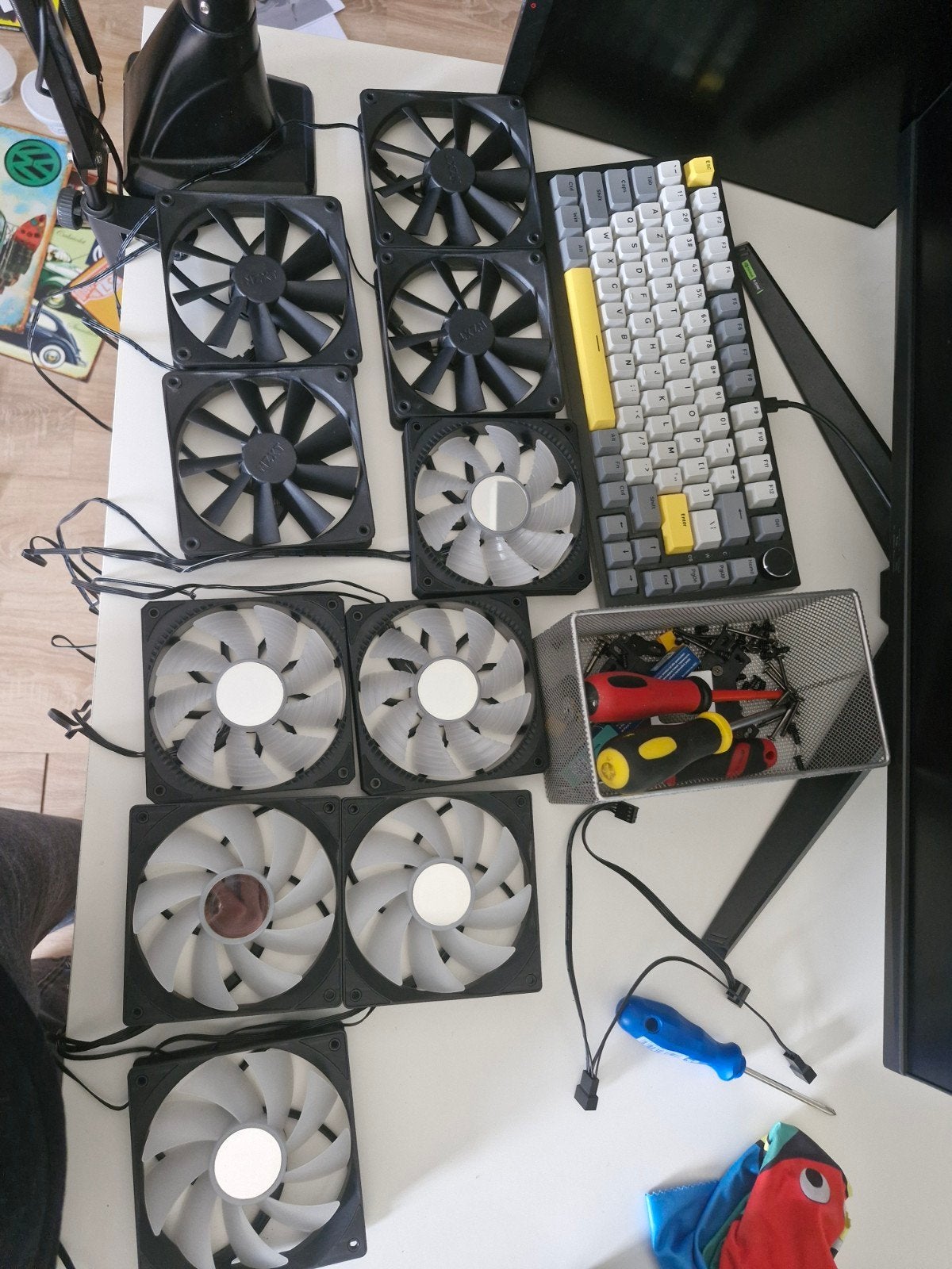 10 pc fans, Computers en Software, Videokaarten, Ophalen