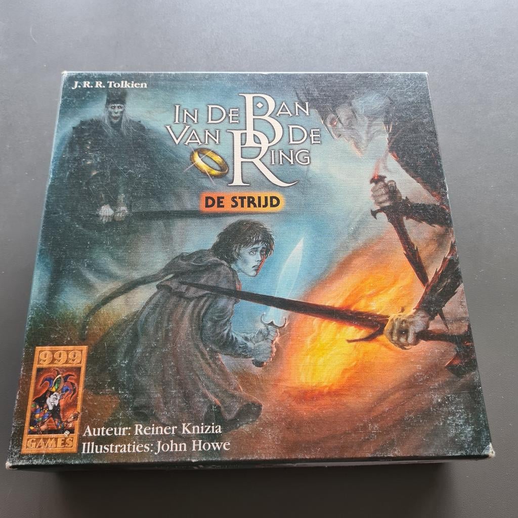 In de ban van de ring. "De strijd", Hobby en Vrije tijd, Gezelschapsspellen | Bordspellen, Een of twee spelers, Ophalen of Verzenden