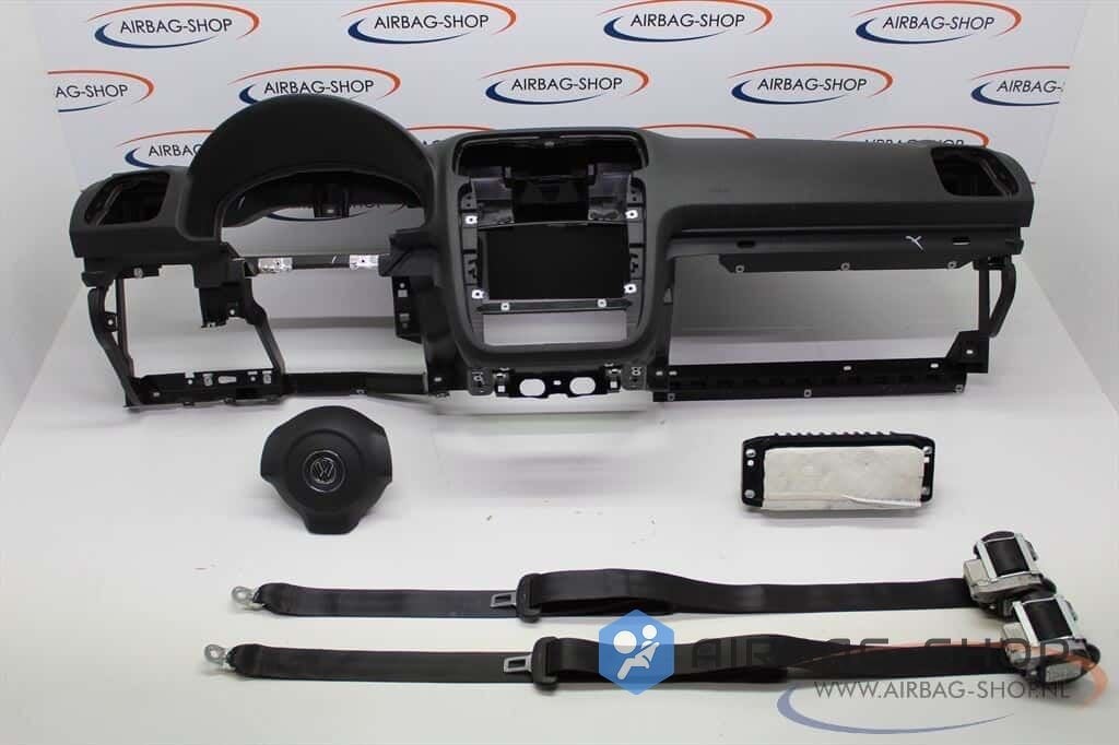 Volkswagen Scirocco Airbagset 2010-2015 Airbags + Dashboard, Volkswagen, -, Utilisé, -