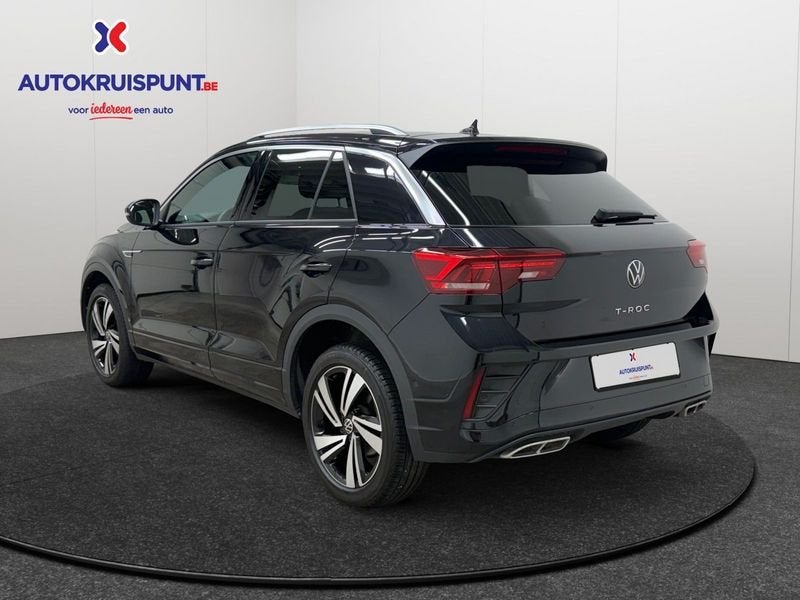 Volkswagen T-Roc 1.5TSI OPF R-Line Business DSG7, Auto's, Volkswagen, Parkeersensor, 110 kW, 4 cilinders, Leder en Stof