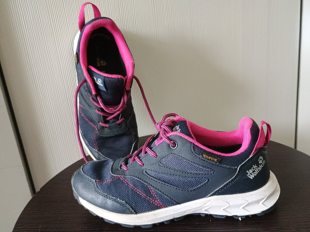 Jack Wolfskin – lage wandelschoen – maat 33, Ophalen, Gebruikt, Jack Wolfskin, Jongen of Meisje