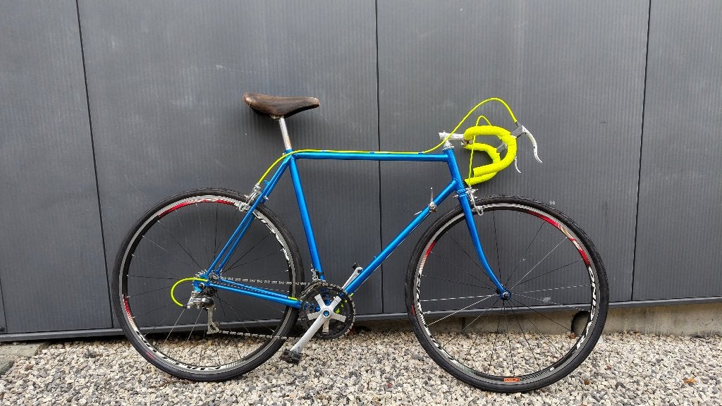 Hippe Retrofiets, Fietsen en Brommers, Ophalen, Motobecane, Jaren '60 of nieuwer, Velgrem