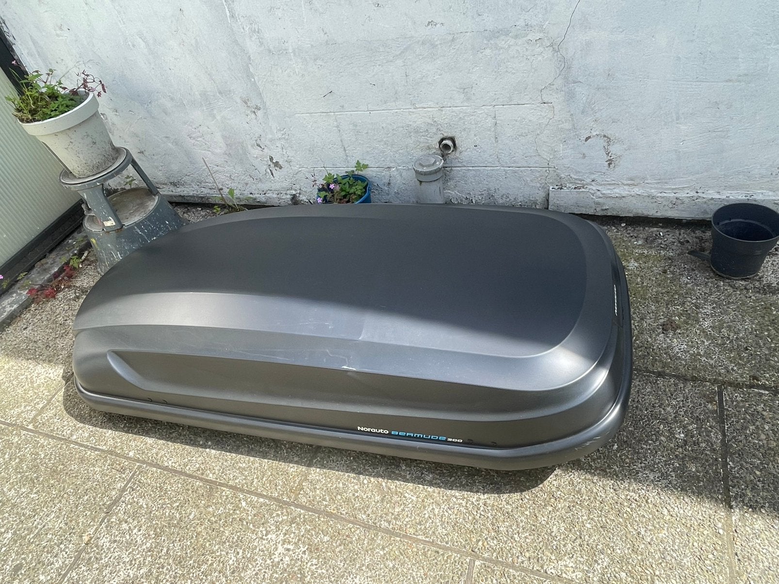 Dakkoffer een malig gebruikt met 2sleutels, Auto diversen, Dakkoffers, Ophalen, Zo goed als nieuw