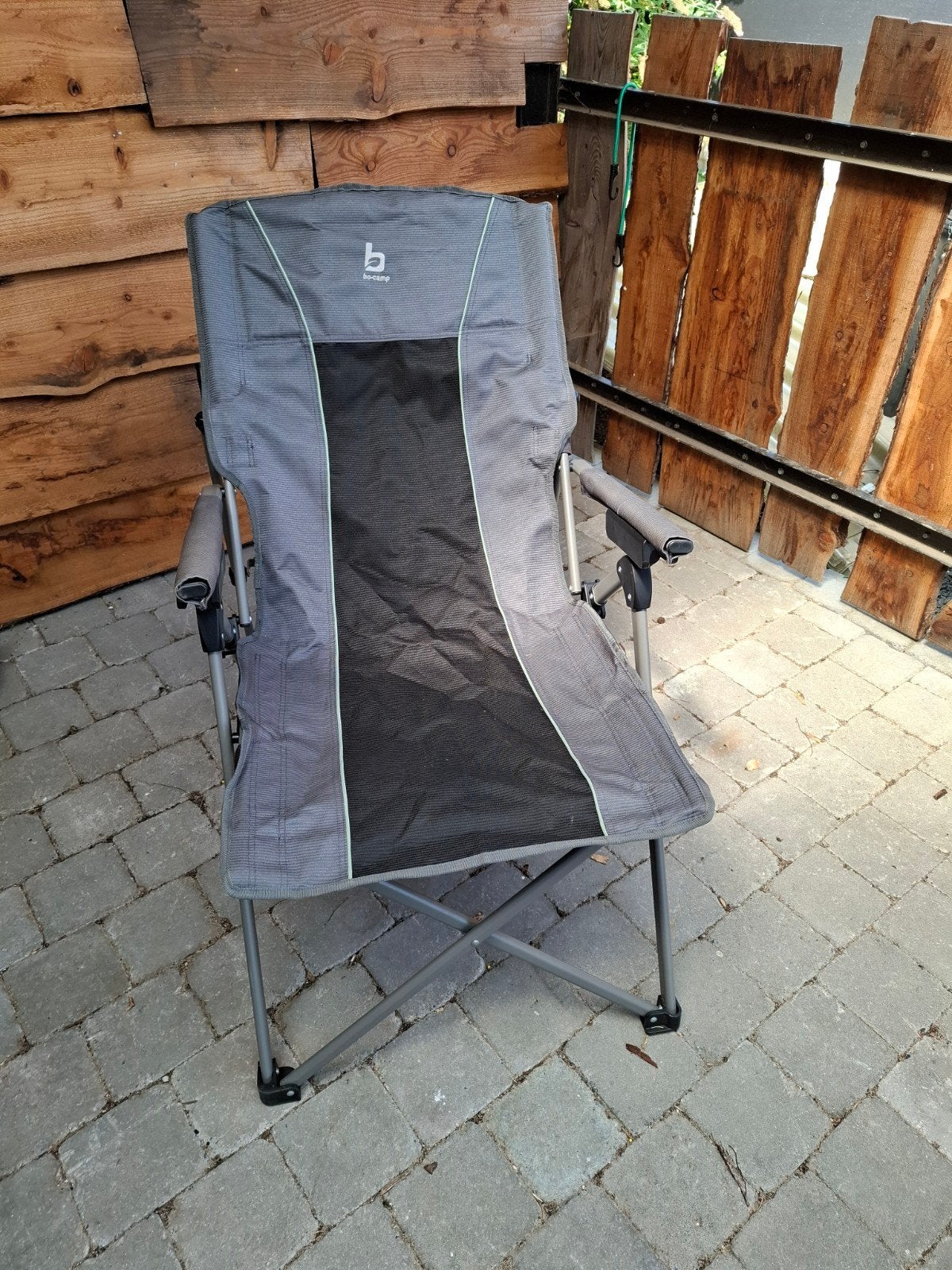 kampeerstoel / campingstoel 3 standen met draagtas., Caravans en Kamperen, Kampeermeubelen, Ophalen, Campingstoel