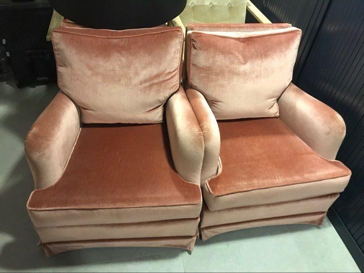 design roze stoffen zeteltjes van DEBA meubelen, Ophalen