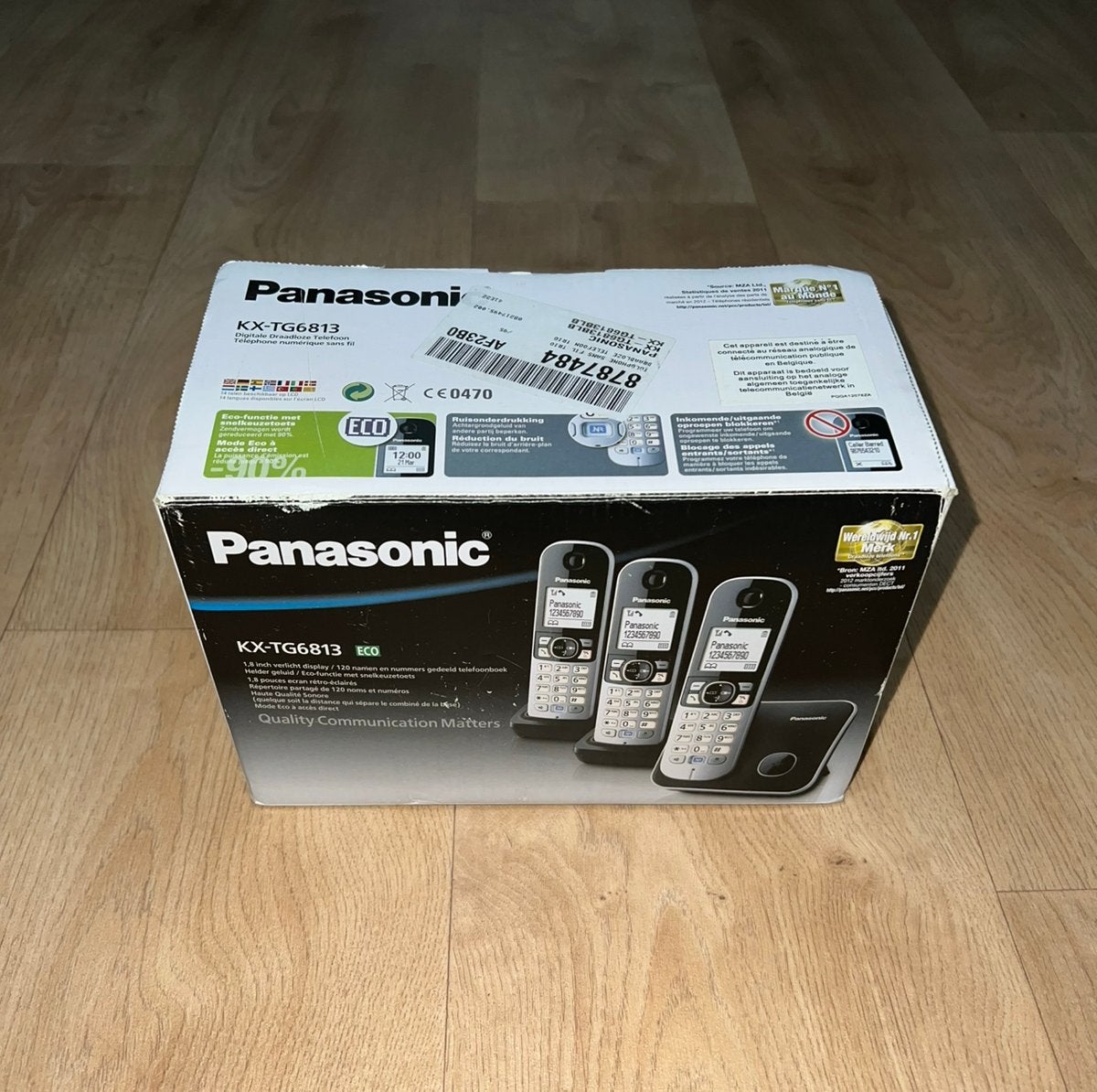 ️ Panasonic KX-TG6813 — Téléphone sans fil, Télécoms, Téléphones fixes | Combinés & sans fil, Enlèvement, Utilisé