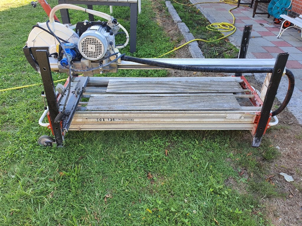 Raimondi ZOE 130 prof.watertegelzaagmachine | 130cm | 3PK, Ophalen, 70 mm of meer, Overige typen, Zo goed als nieuw