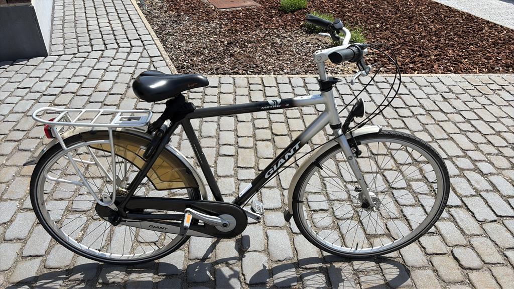 Giant Metro 4 herenfiets, Fietsen en Brommers, Ophalen, Velgrem, Versnellingen, Giant
