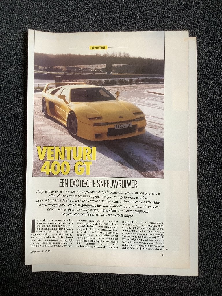 Article : Venturi 400GT, Enlèvement ou Envoi, Comme neuf, Autres marques