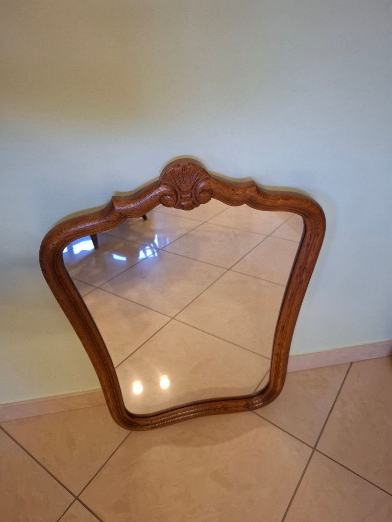 Miroir vintage, Maison & Meubles, Accessoires pour la Maison | Miroirs, Moins de 100 cm, Enlèvement, Utilisé, 50 à 75 cm