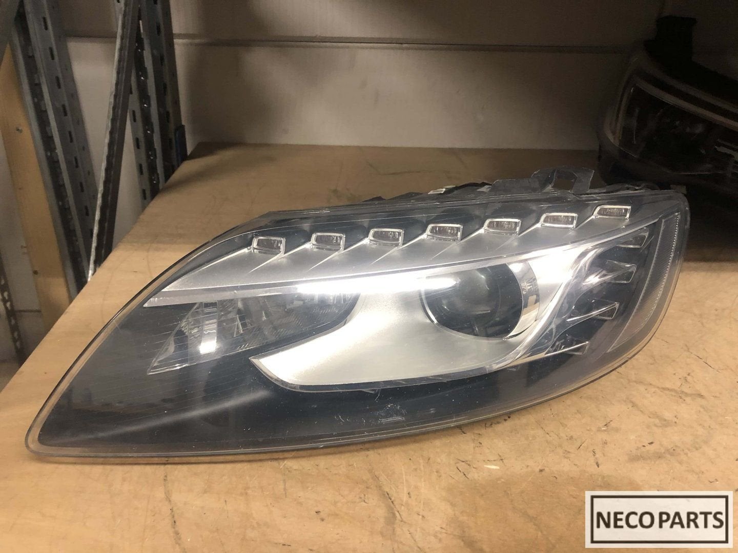Audi Q7 xenon led koplamp 4L0941003AD links, Gebruikt, -, -, -