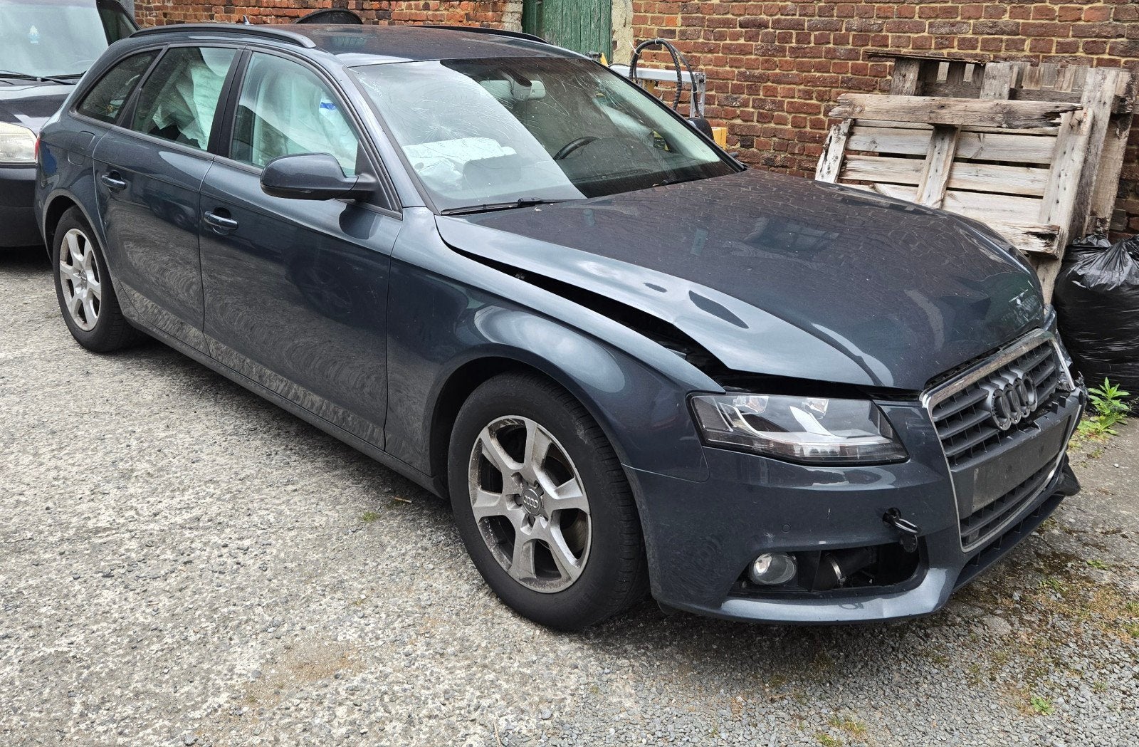 Audi a4 b8 2011 2l tdi 136cv, Auto's, Audi, Euro 5, Zwart, Blauw, A4