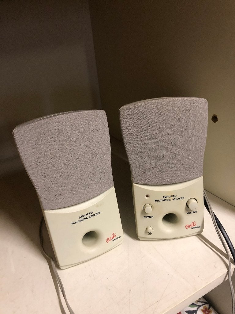 PC Speakers Bells AM 105s, Computers en Software, Ophalen