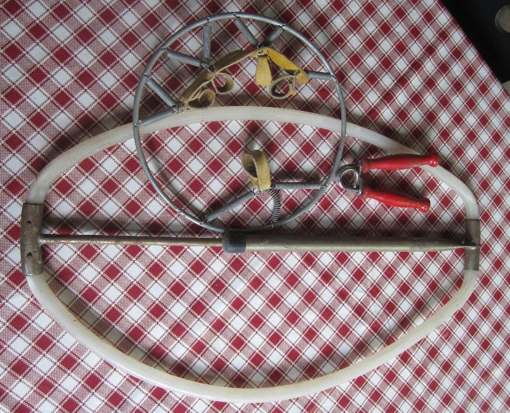 Lot d'ancien petit matériel de renforcement musculaire, Enlèvement ou Envoi, Utilisé, Bras, Autres types