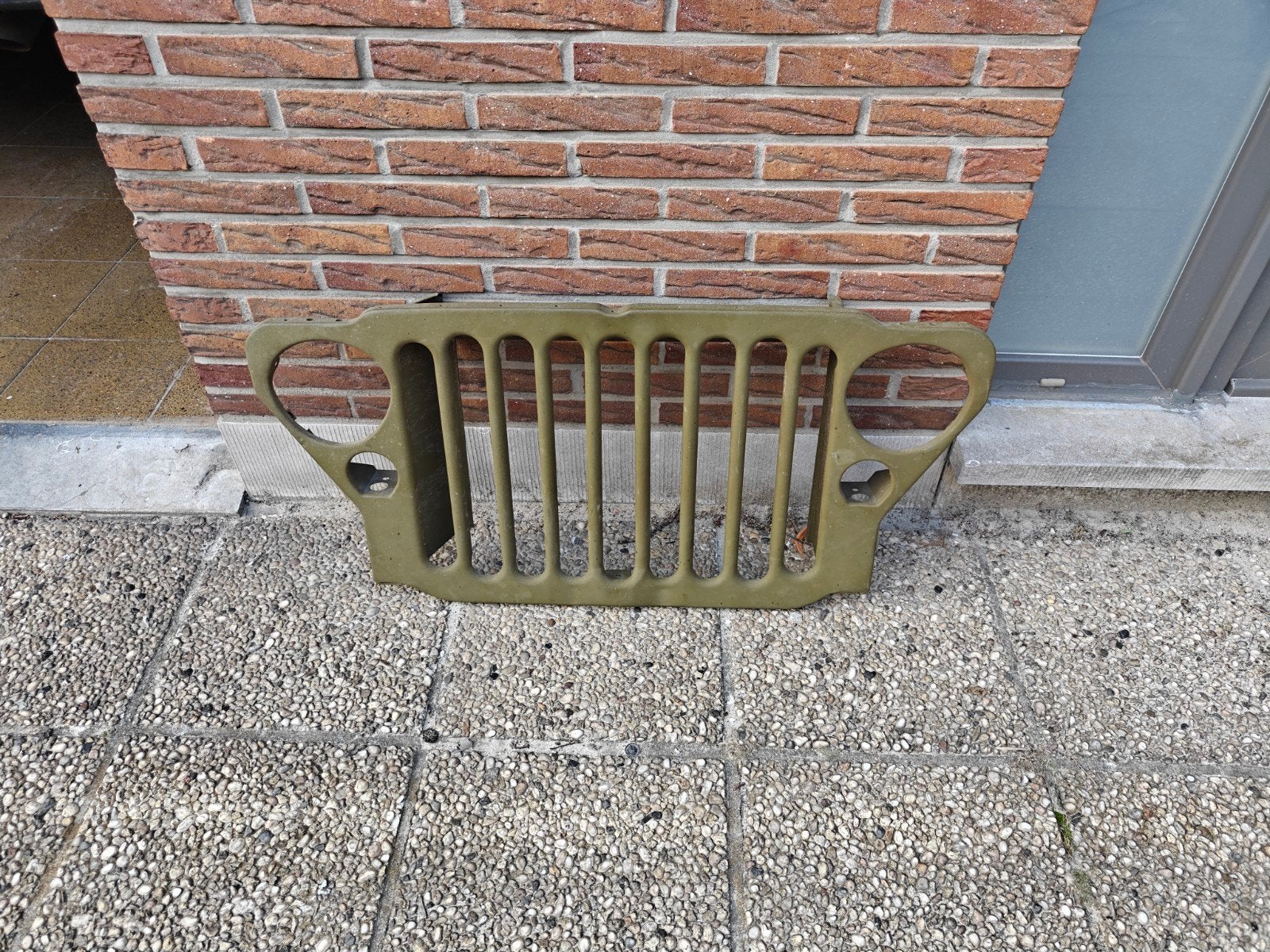 grill Willy's jeep wo2, Enlèvement, Avant, Jeep