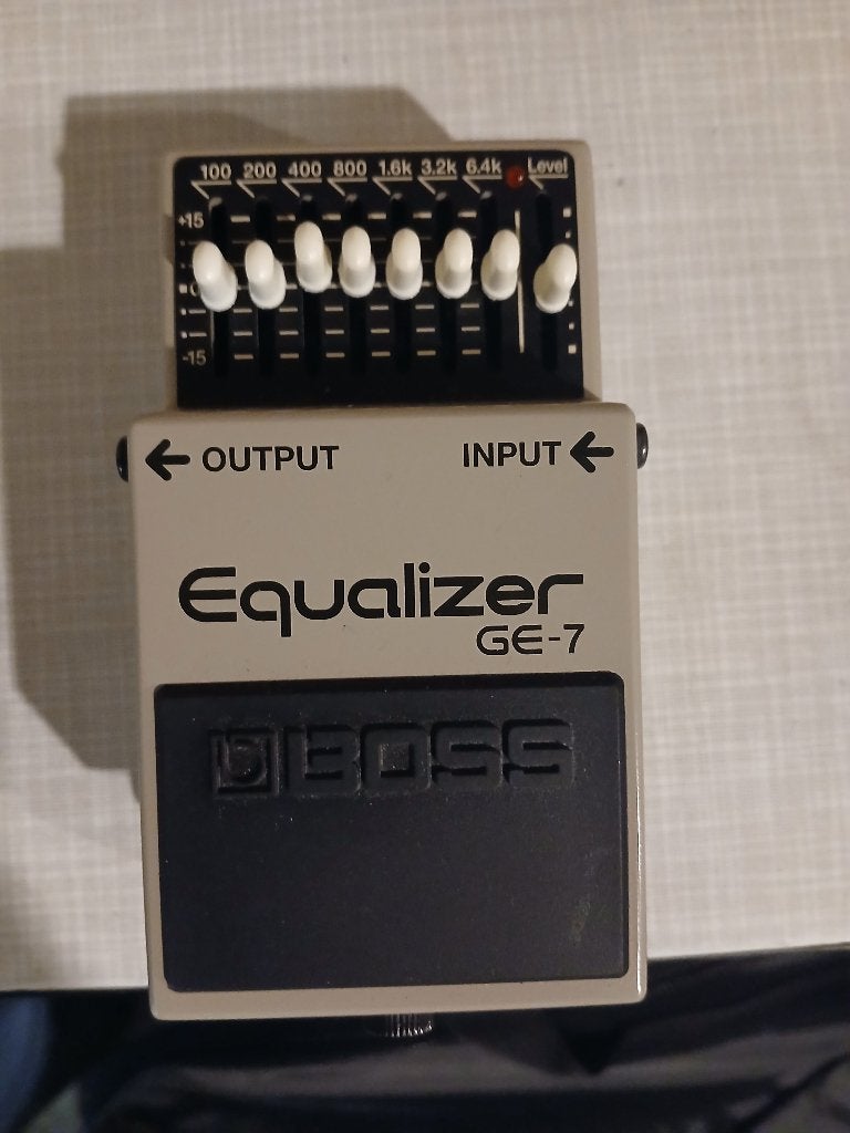 Boss equalizer ge 7, Muziek en Instrumenten, Effecten, Ophalen of Verzenden, Gebruikt, Equalizer